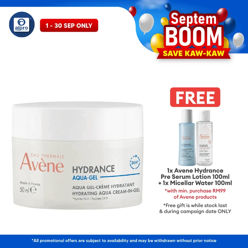 Avene Hydrance Aqua Cream-in-Gel 50ml | Soothes and Hydrates