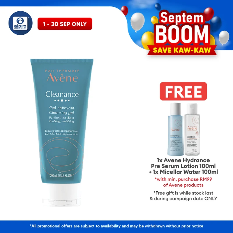 Avene Cleanance Cleansing Gel 200ml | Good for Sensitive Skin