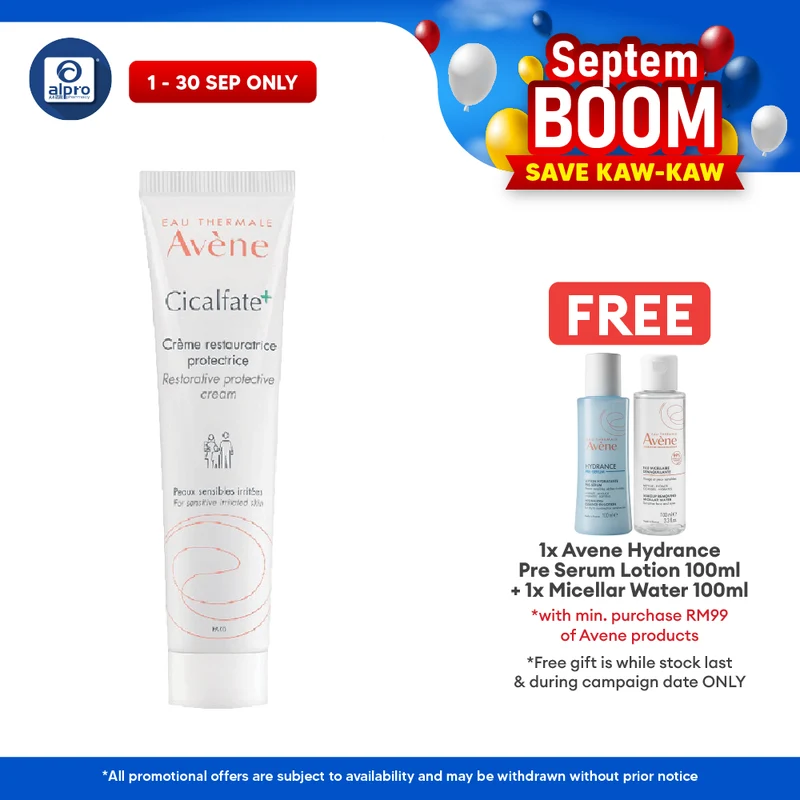 Avene Cicalfate+ Repairing Protective Cream 40ml | Immediately Soothes Skin