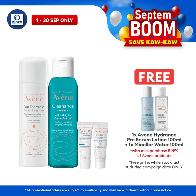 Avene Cleanance Acne Control Start Kit | Soothes Irritation