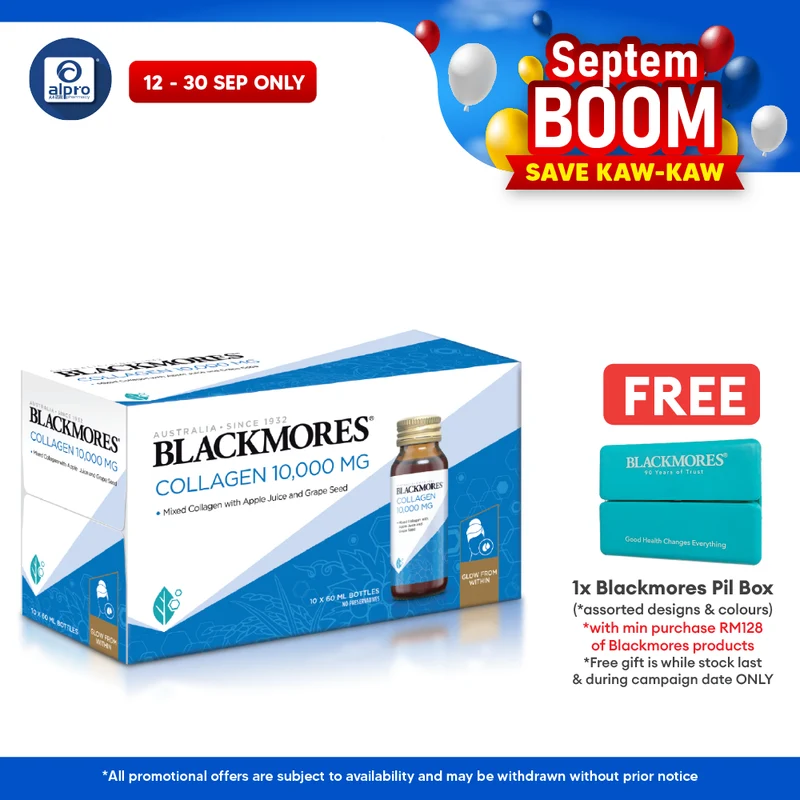 Blackmores Collagen 10000mg 10s | Radiant Youthful Beauty