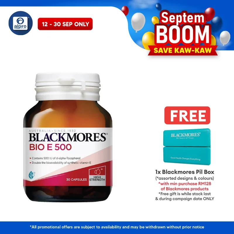 Blackmores Bio E 500iu 30s | Antioxidant