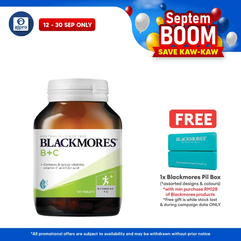 Blackmores B+C 120s | Immune Supports