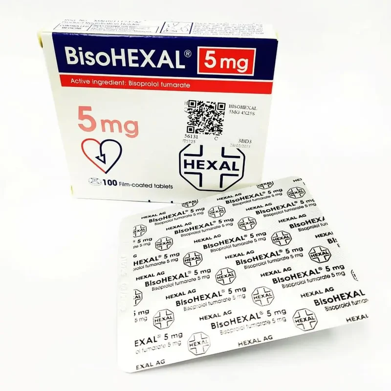 BISOHEXAL 5MG 25S