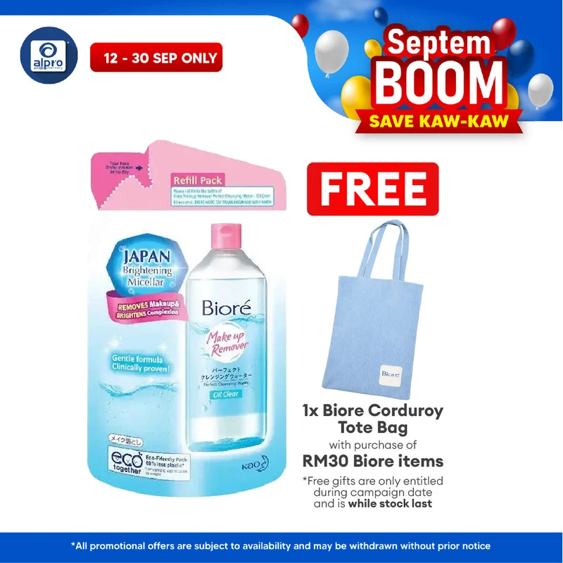 Biore Cln Water Refill O/clr 250ml