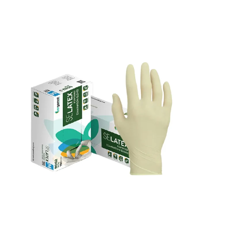 Bergamot Se Latex Gloves (powder Free) M 100s