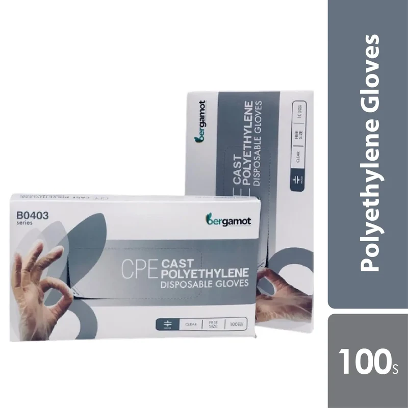 Bergamot Pe Gloves 100s