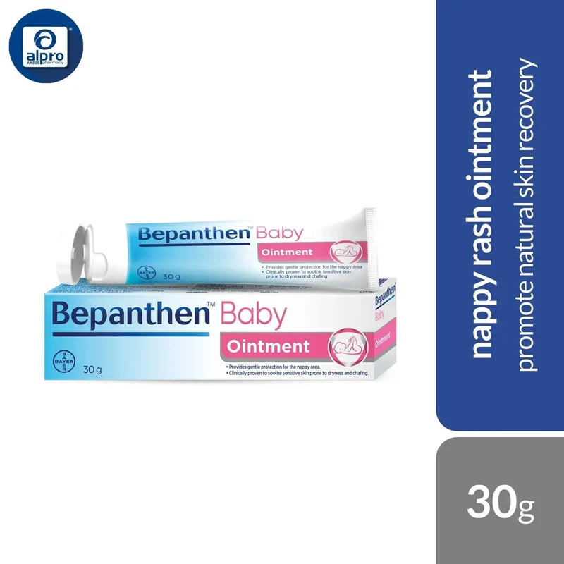 Bepanthen Ointment Nappy Rash 30g | Natural Recovery of Sensitive Skin