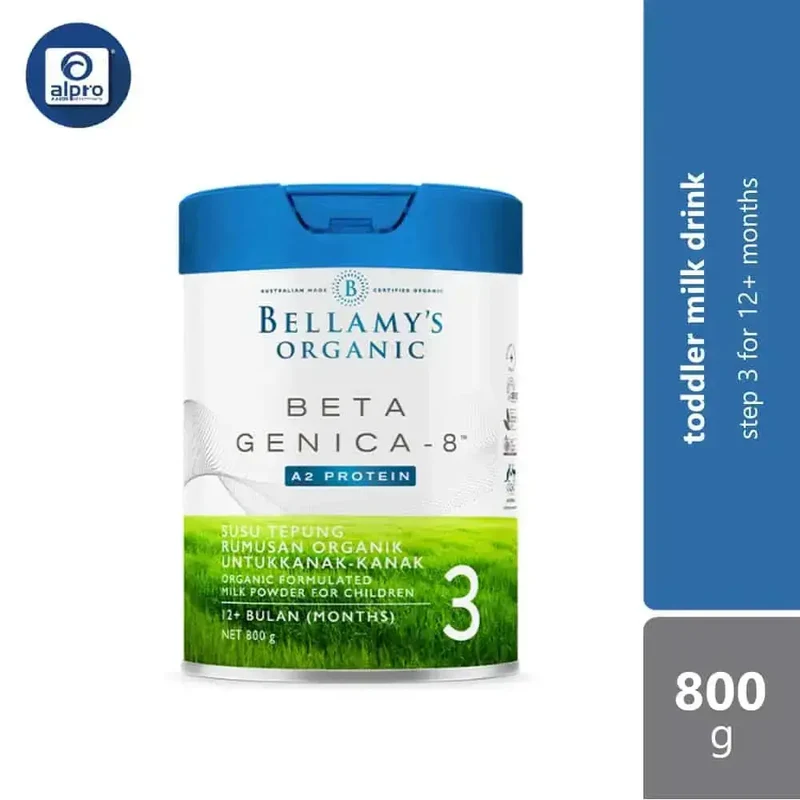 Bellamy's Beta Genica-8 Toddler Milk Drink (Step 3) 800g