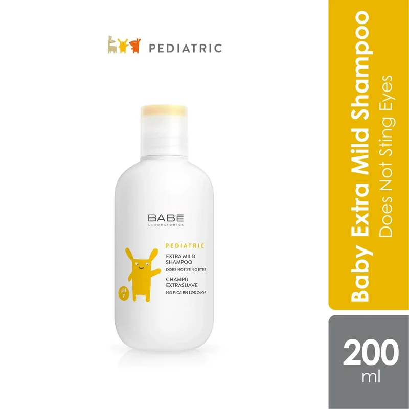 Babe Laboratorios Pediatric Extra Mild Shampoo 200ml Gentle