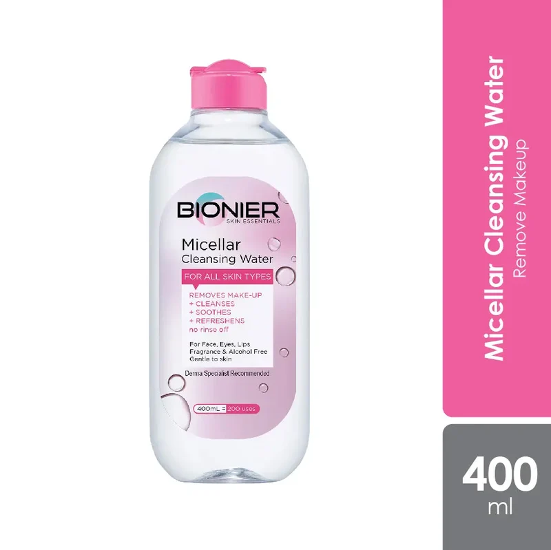 GSO Bionier Micellar Cleansing Water 400ml | Remove Makeup