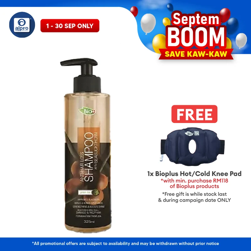 Bioplus Anti-hair Loss With Seabuckthorn 325ml