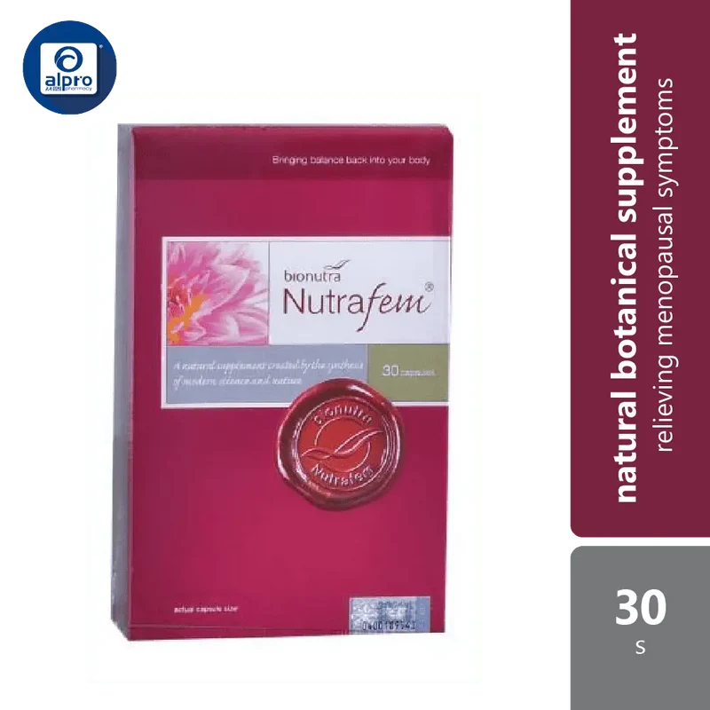 Bionutra Nutrafem 30s | Offers Relief For Symptoms And Discomforts Associated With Peri-Menopause And Menopause