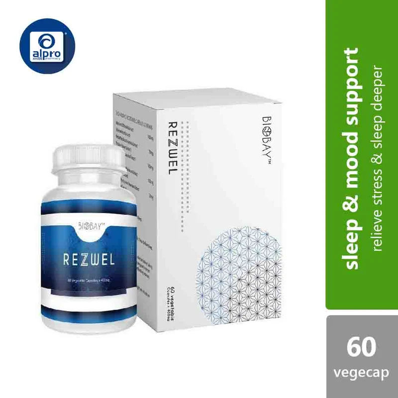 Biobay Rezwell 60's | Best Natural Sleep Supplement