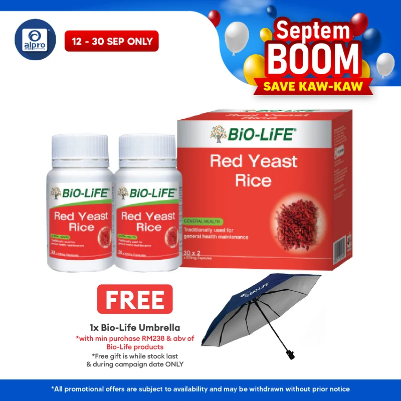 Bio-life Red Yeast 2x30s | General Well-being