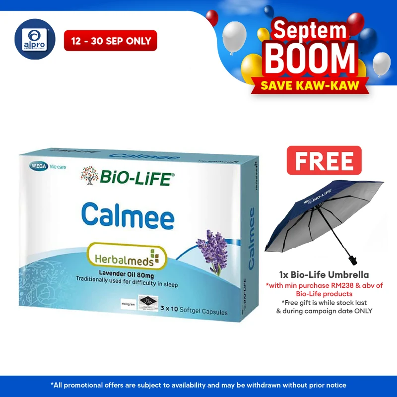 Bio-Life Herbalmeds Calmee 30s | Improve Sleep Quality