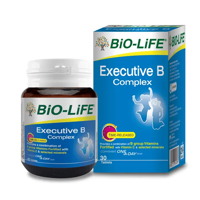 Bio-life Executive B Complex 30s | Enhance Energy Levels