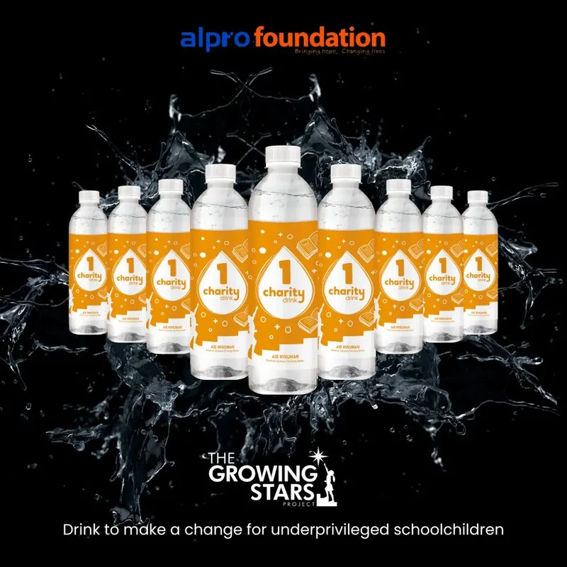 Alpro Charity Drinking Water 500ml 24s