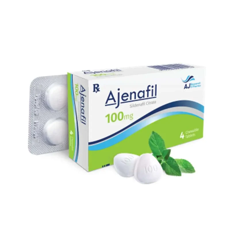 Ajenafil 100mg Chewable Tablets 4s