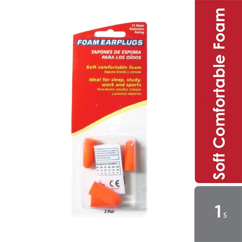 Acu-life Foam Earplugs 2 Pair