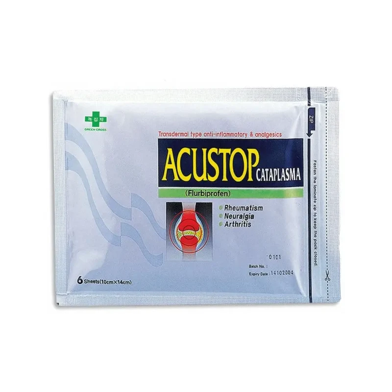Acustop Cataplasma 20x6s