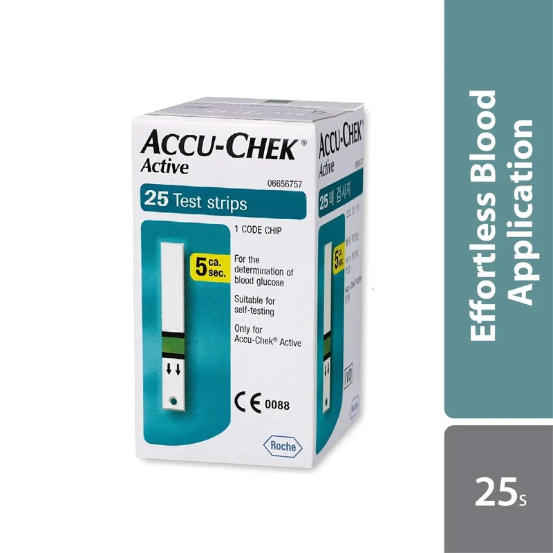 Accu-chek Active Test Strips 25s