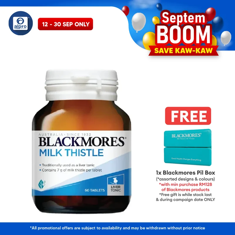 Blackmores Milk Thistle 60s | Supports Healthy Liver Function