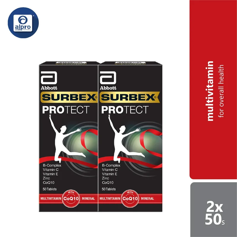 Abbott Surbex Protect 2x50s | Vitality