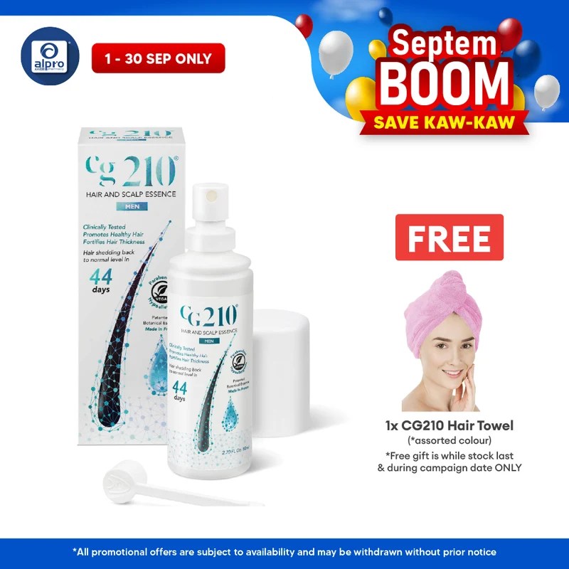CG210 Hair and Scalp Essence Male 80ml | Improves Healthy Hair